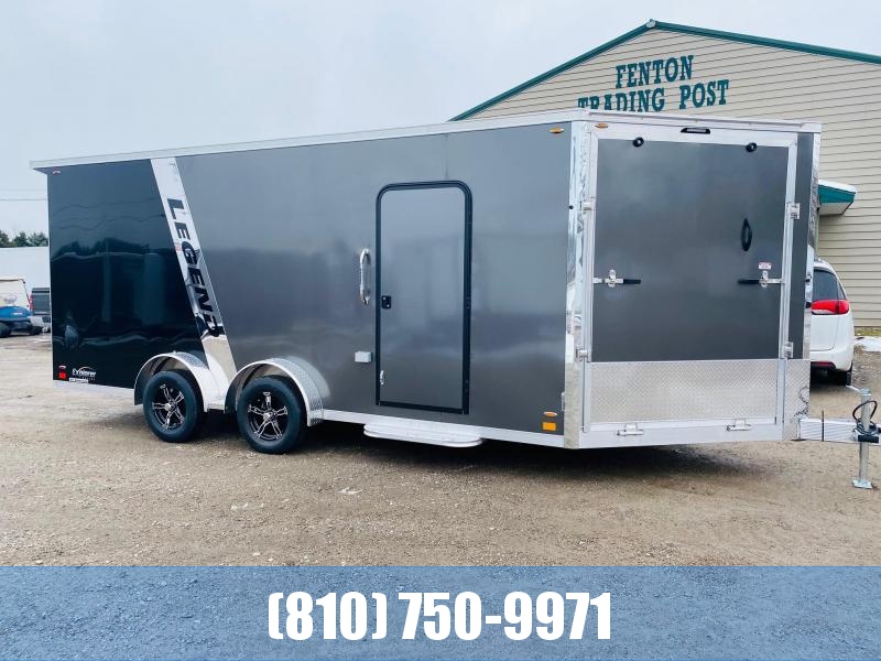 2022 Legend Trailers 7.5x23 Explorer 3-Place Snowmobile Trailer 2022 Legend Trailers 7.5x23 Explorer 3-Place Snowmobile Trailer