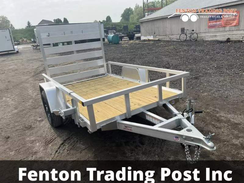 2025 Sure-Trac 5x8 Aluminum Tube Top-ST6208TA-A-030