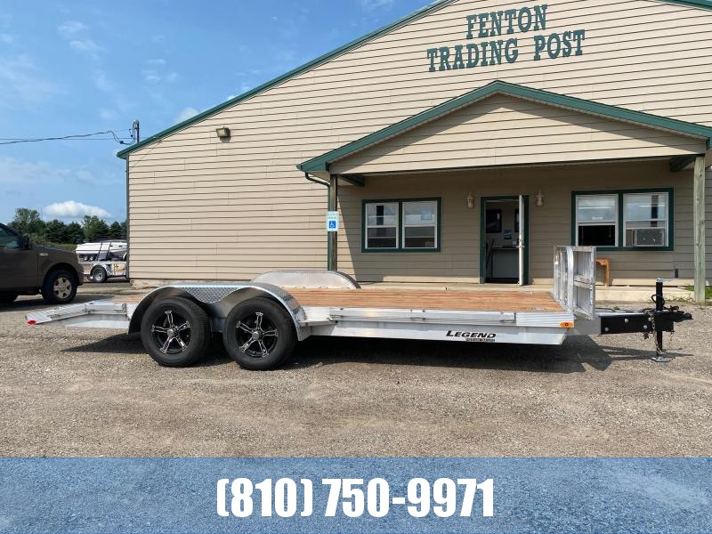 2022 Legend Trailers 7x18 Aluminum Car Hauler / Racing Trailer 2022 Legend Trailers 7x18 Aluminum Car Hauler / Racing Trailer