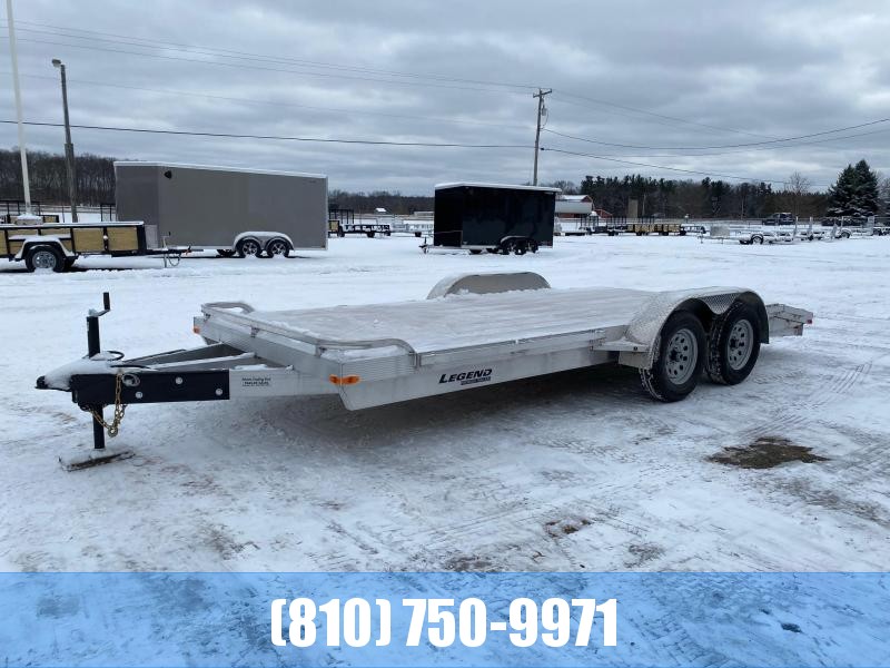 2021 Legend Trailers 7x18 Aluminum Car Hauler with Wood Deck 2021 Legend Trailers 7x18 Aluminum Car Hauler with Wood Deck