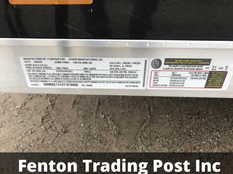 new Cargo (Enclosed) Trailers Legend Trailers  for sale, in Fenton, MI Thumbnail 7