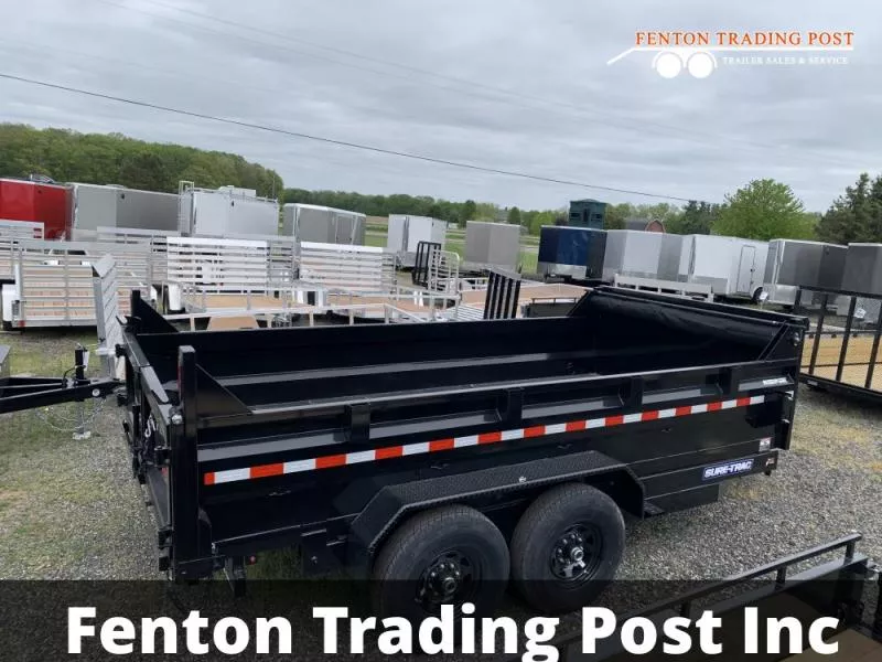 2025 Sure-Trac 7x12 14K Telescopic Dump-ST8212TLDD-B-140