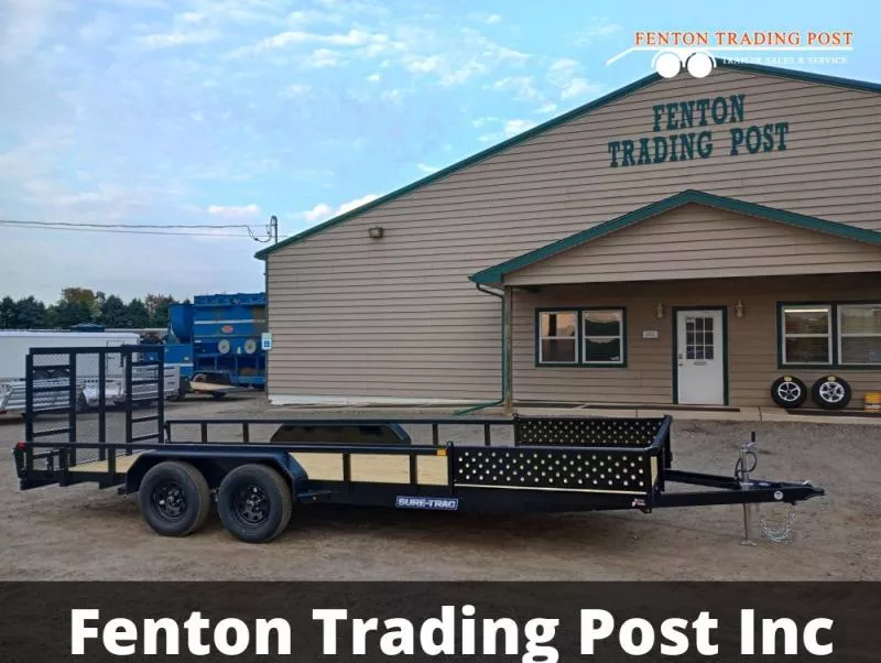 2026 Sure-Trac 7x20 Tube Top ATV-STUTA8220-BP-070