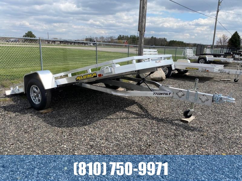 2023 Aluma 7712H Tilt Utility Trailer 2023 Aluma 7712H Tilt Utility Trailer