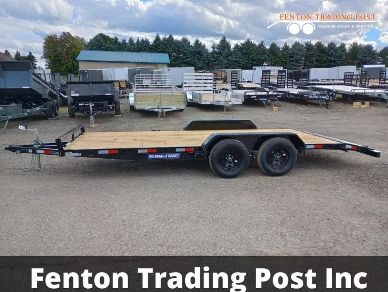 2025 Sure-Trac 7x18 7K C-Channel Car Hauler-ST8218CHW-B-070