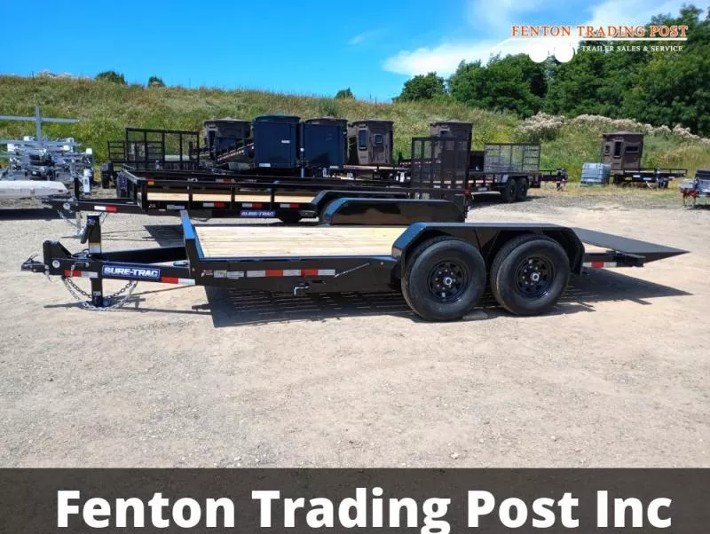 2025 Sure-Trac 7x16 14K Tilt Bed Equipment-ST8216TBE-B-140