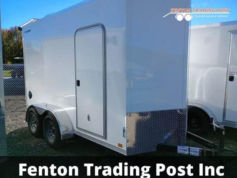 2026 Legend Trailers 6x13 7K Cyclone (6x12' Box + 1' V-Nose)-STV6X13TA35