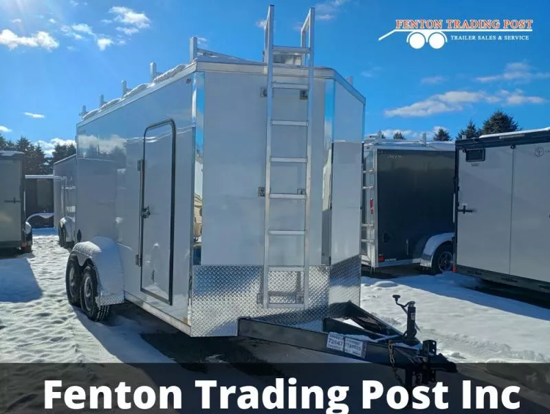 2026 Legend Trailers 7x16 Cyclone (7x14' Box + 2' V-Nose)-STV7X16TA35