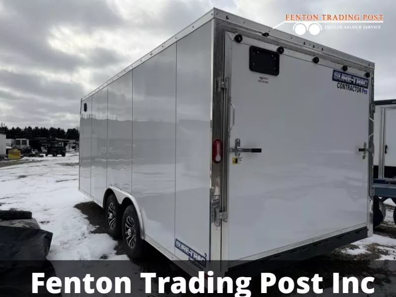 2025 Sure-Trac 8.5x18 10K Contractor Pro Enclosed-STBNCP10218TA-100