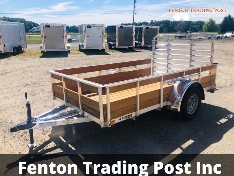 2026 Legend Trailers 6x10 Aluminum High Side-6X10ALHSSA30