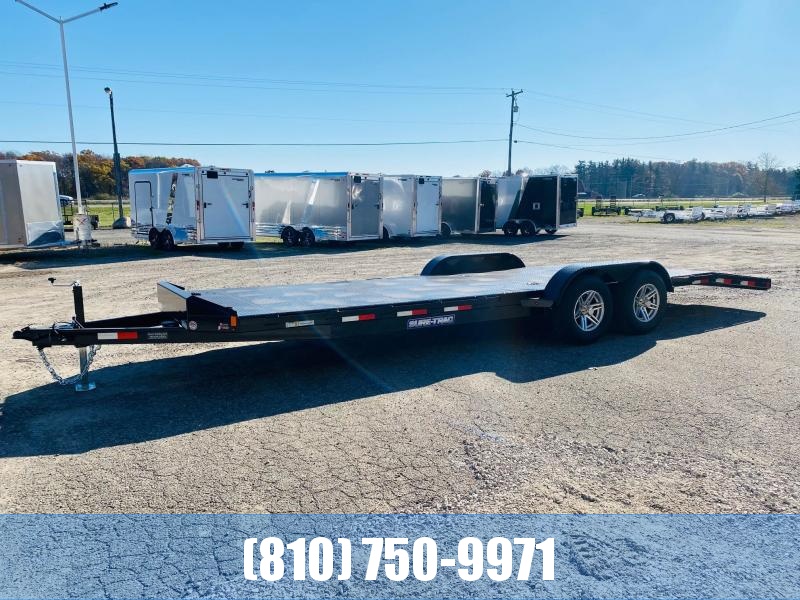 2022 Sure-Trac 7x24 10K Steel Deck Car / Racing Trailer 2022 Sure-Trac 7x24 10K Steel Deck Car / Racing Trailer
