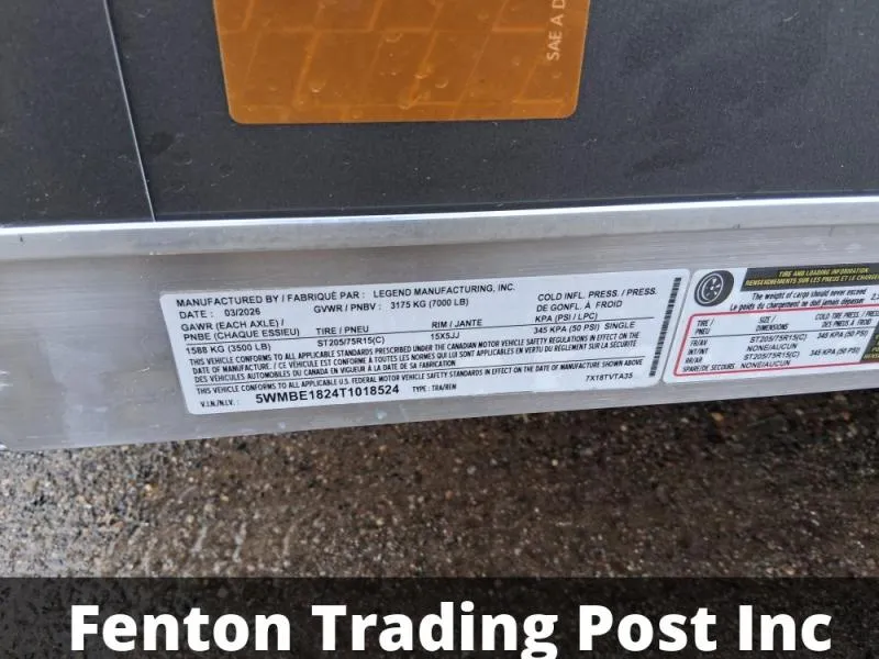 new Cargo (Enclosed) Trailers Legend Trailers  for sale, in Fenton, MI Thumbnail 16