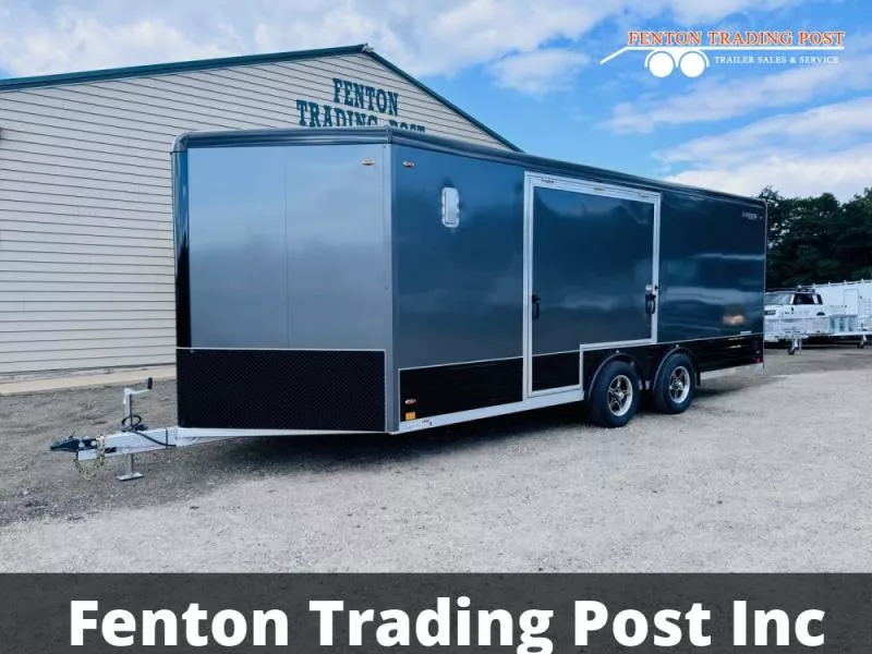 2026 Legend Trailers 8x24 Deluxe Snow (8x20' Box + 4' V-Nose)-8X24DSTA35