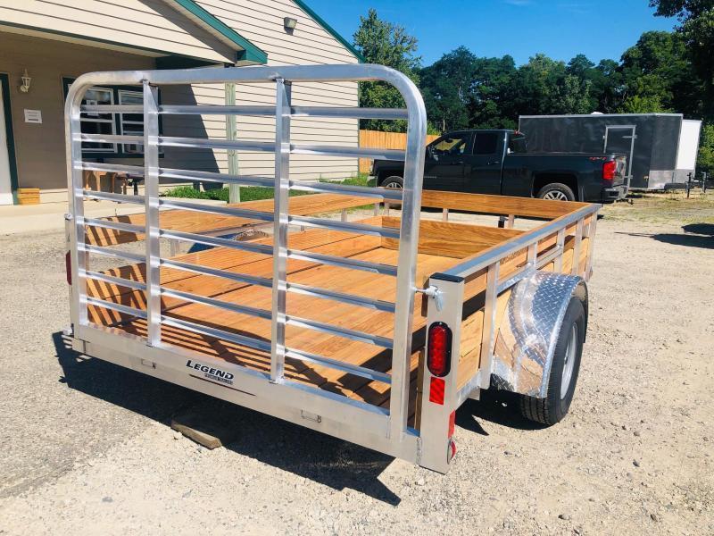 2023 Legend Trailers 6x10 Aluminum High Side Utility Trailer Fenton