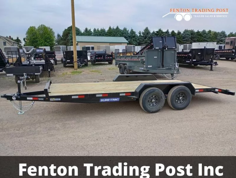 2026 Sure-Trac 7x18 10K Car Hauler-ST8218CHW-B-100