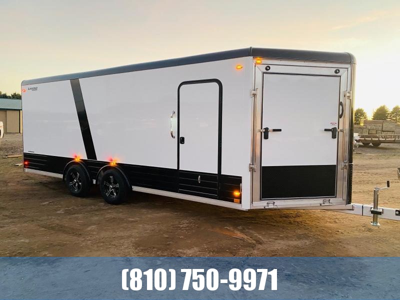 2021 Legend Trailers 8x24 Deluxe V-Nose Snowmobile Trailer 2021 Legend Trailers 8x24 Deluxe V-Nose Snowmobile Trailer