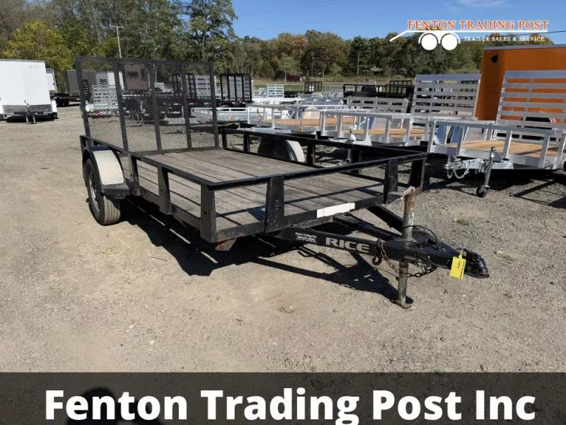2017 Rice Trailers RS7612-76"" x 12'