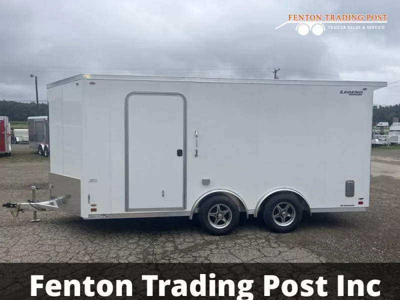 2025 Legend Trailers 8x19 Flat-Top V-Nose (8x16' Box + 3' V-Nose)-8X19FTVTA35