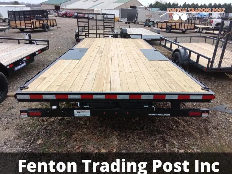 2026 Sure-Trac 8.5x20 10K Low-Profile Flat Deck-ST10220TDO2A-B-100