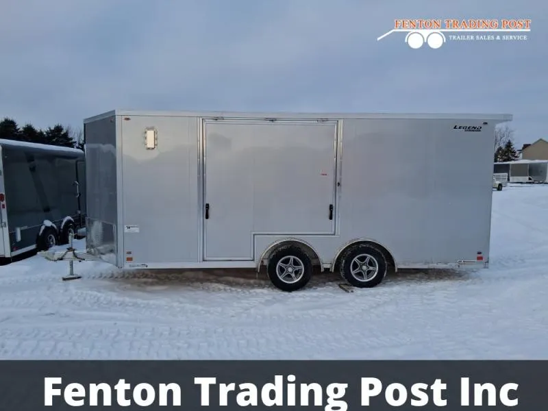 2026 Legend Trailers 8x21 Flat-Top V-Nose (8x18' Box + 3' V-Nose)-8X21FTVTA35