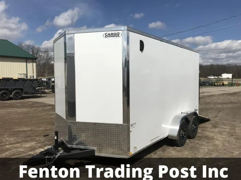 2026 Cargo Express 7x14 EX DLX Flat Top V-Nose