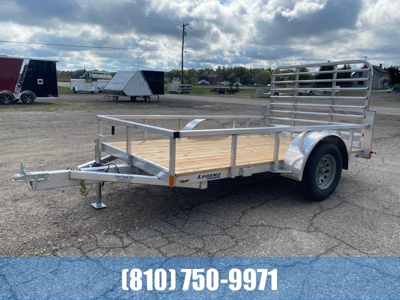 2023 Sport Haven 7x14 Deluxe Aluminum Utility Trailer Fenton and