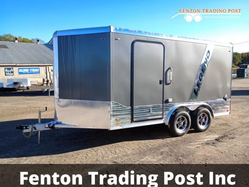 2026 Legend Trailers 8x17 Deluxe V-Nose (8x14' Box + 3' V-Nose)-8X17DVNTA35