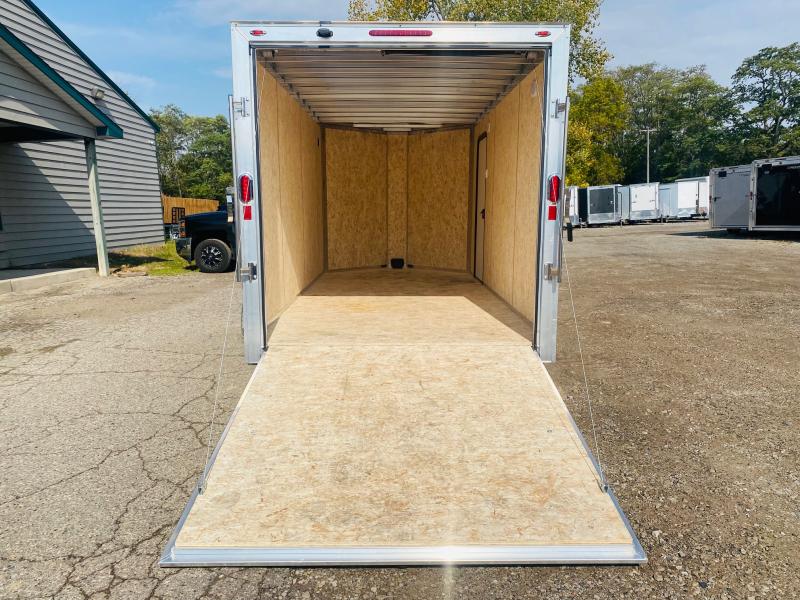 2023 Legend Trailers 7X17 (14' Box + 3' VNose) FlatTop VNose Cargo / Enclosed Trailer
