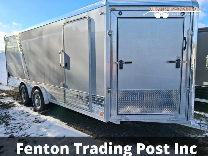 2026 Legend Trailers 8x24 10K Deluxe Snow (8x20' Box + 4' V-Nose)-8X24DSTA52