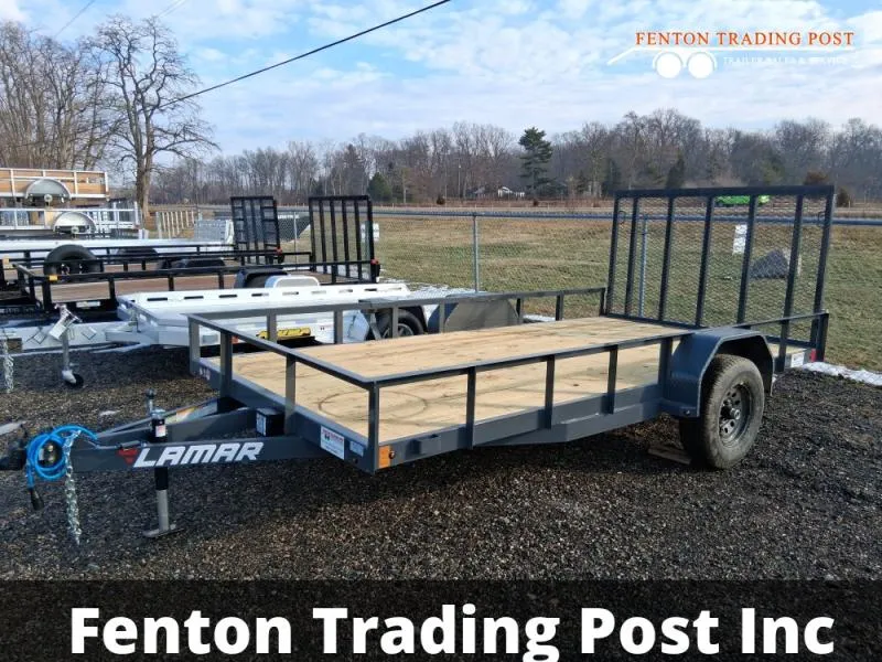 2026 Lamar Trailers UC831415-7x14 5K with Brakes