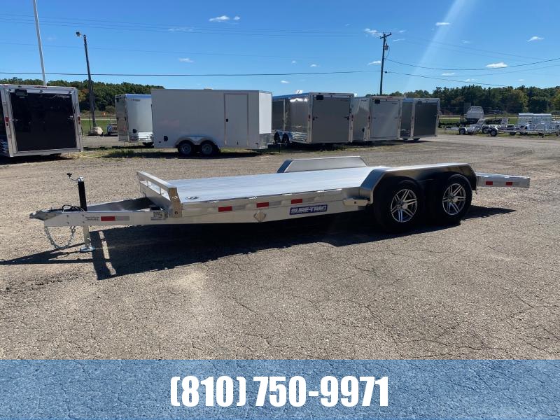 2022 Sure-Trac 7X18 (14+4) 10K Aluminum Car / Racing Trailer 2022 Sure-Trac 7X18 (14+4) 10K Aluminum Car / Racing Trailer