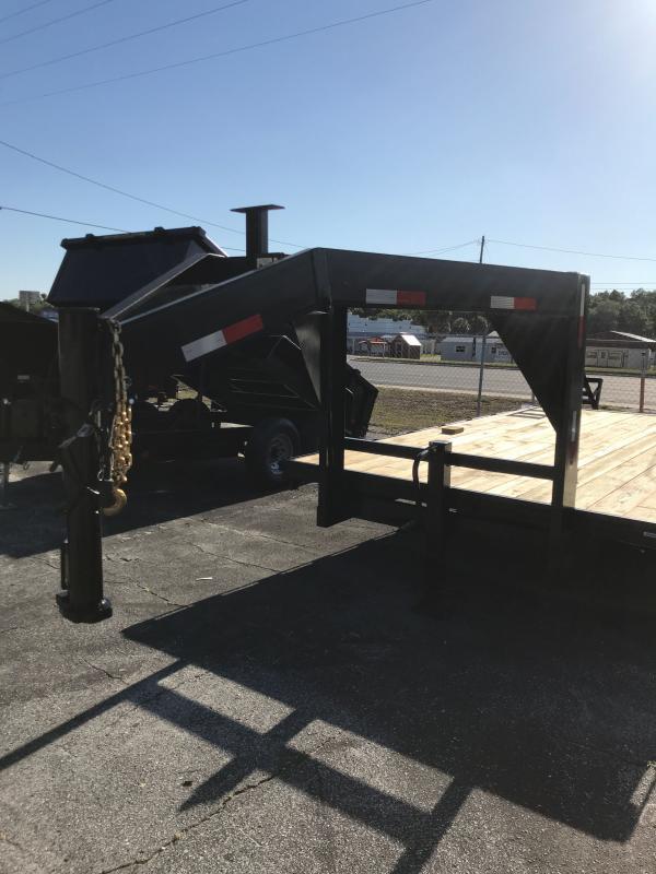 2022 TDO 8x24 Gooseneck Deckover / 14K / Foldup Ramps 2022 TDO 8x24 Gooseneck Deckover / 14K / Foldup Ramps