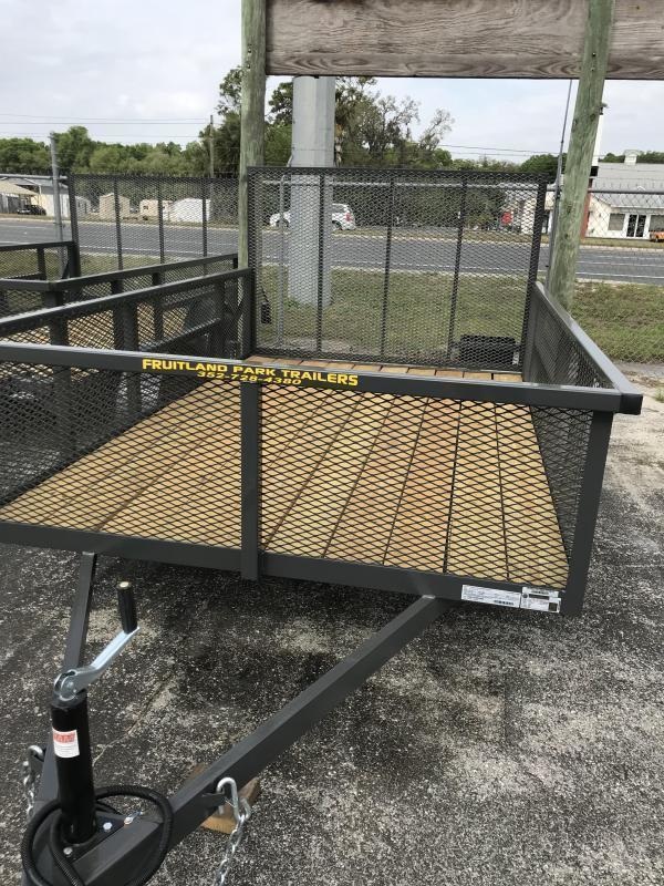 2022 FPT 5X8SA Utility Trailer W/ 2' Mesh 2022 FPT 5X8SA Utility Trailer W/ 2' Mesh