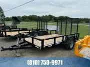 2024 Sure-Trac 6x10 Tube Top Utility Trailer