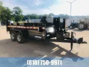 2024 Sure-Trac 7x14 14K HD Low Profile Telescopic Dump Trailer