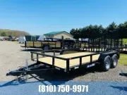 2024 Sure-Trac 7x14 Tube Top Utility Trailer