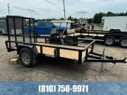 2024 Sure-Trac 5x10 Tube Top Utility Trailer