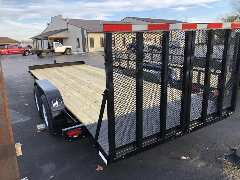 2025 Coyote Trailers 2025 Coyote Pup Utility Tandem Axle Trailer 