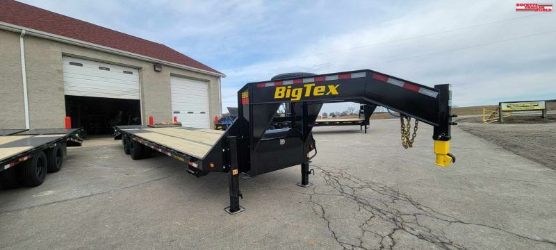 2025 Big Tex Trailers 22GN-102" X 25BK + 5MR'   Flatbed Trailer 1740689102