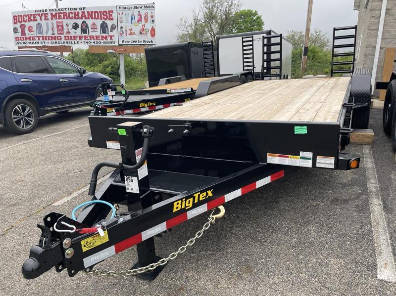 S&D - 2024 Big Tex Trailers 14ET-83"x 20' BK-Knee Ramp Equipment Trailer