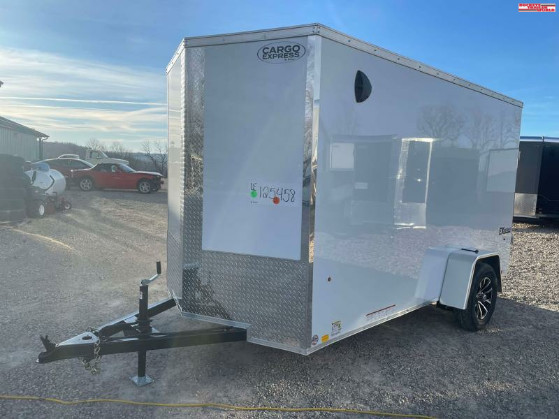 2025 Cargo Express EX DLX 6x12 w/ 6" EH Cargo / Enclosed Trailer 1734965469