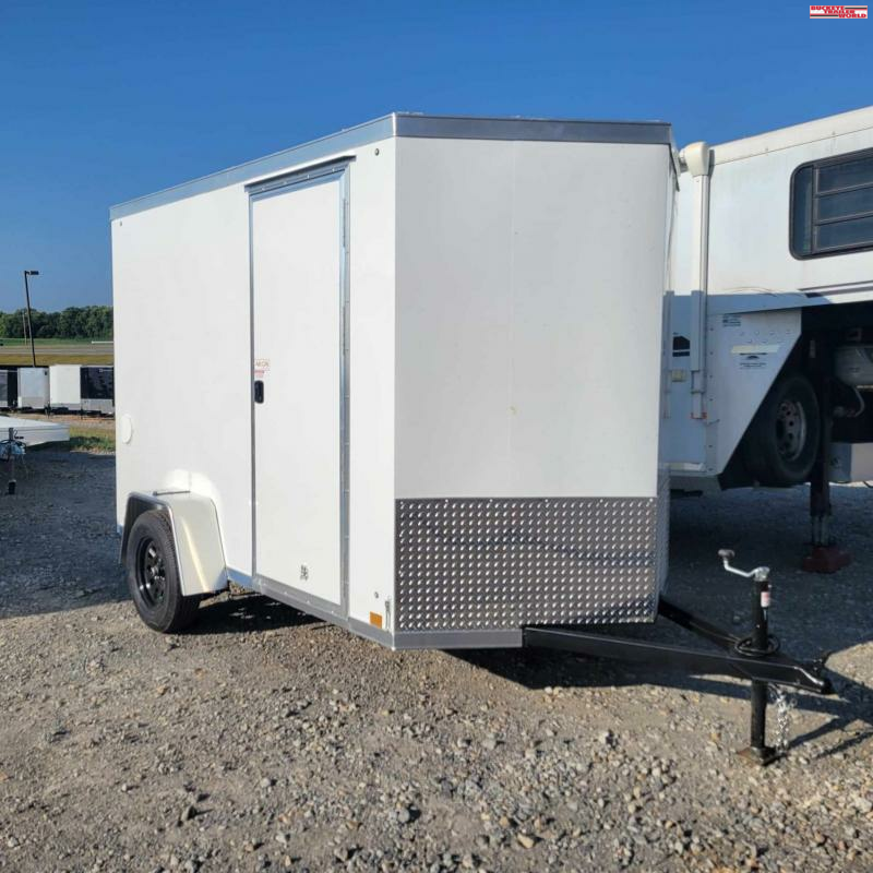 2025 Cross Trailers 6x10 w/ 6" Extra Height Alpha Series Cargo / Enclosed Trailer 1725047478