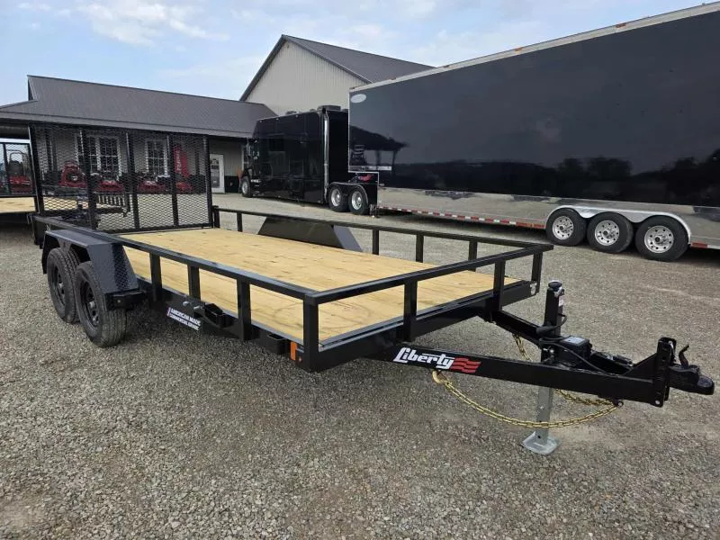 2025 Liberty LU 83"x16' 7K Utility Trailer