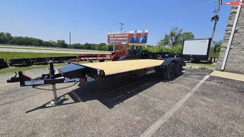 2025 Liberty LC - 83" x 18' - Tandem Axle - 7000# GVWR - Car Hauler (46624) 1749758149
