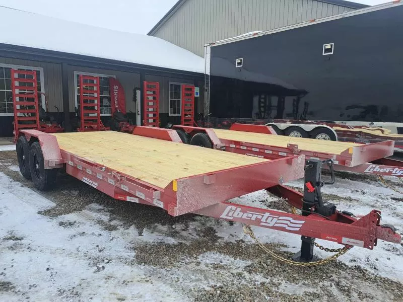 (49943) Liberty LE 83"x18+2' 14k Equipment Trailer