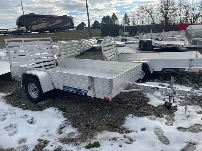 2023 Aluma 6310 Utility Trailer Full Tailgate Buckeye Trailer World