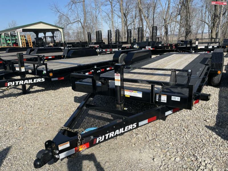 2024 PJ Trailers T6 82" x 20' Equipment / Tilt Trailer w/ Blackwood Deck 1710345035