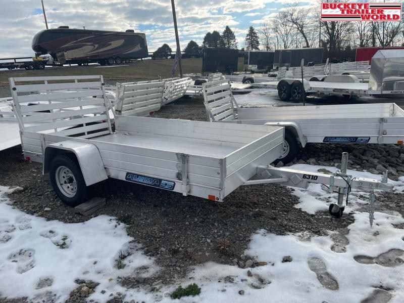 2023 Aluma 6310 Utility Trailer Full Tailgate Buckeye Trailer World