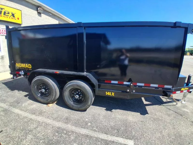 2026 Big Tex Trailers 14LX 83" x 14' w/4' sides Dump Trailer (434717)
