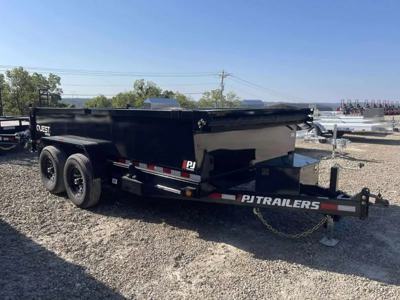 PJ Trailers D7 83"x14' Dump Trailer (7459)